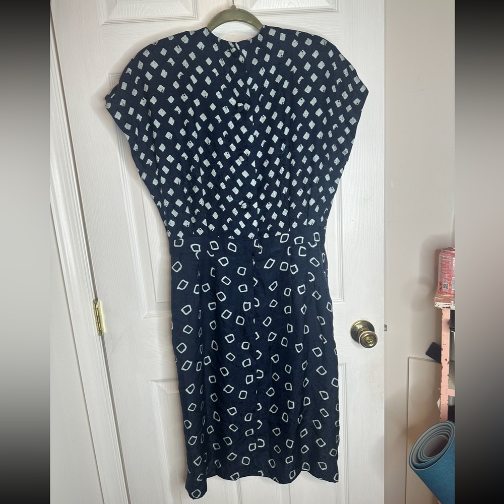 Vintage Silk Dress - Barrie Pace - Size 16